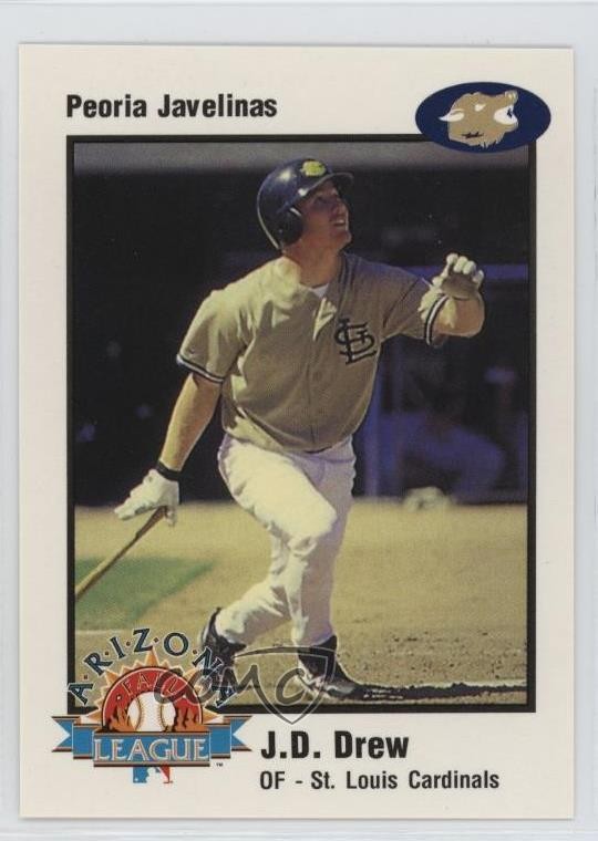 1998 Arizona Fall League Prospects JD Drew #12 Rookie RC 19zgFulfilled by COMC - World’s largest consignment service