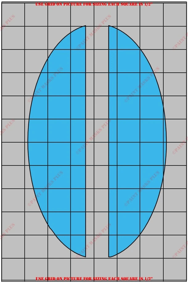 1/24 Scale SLT3301P Slot Car Abstract Vinyl Paint Mask Stencil-image