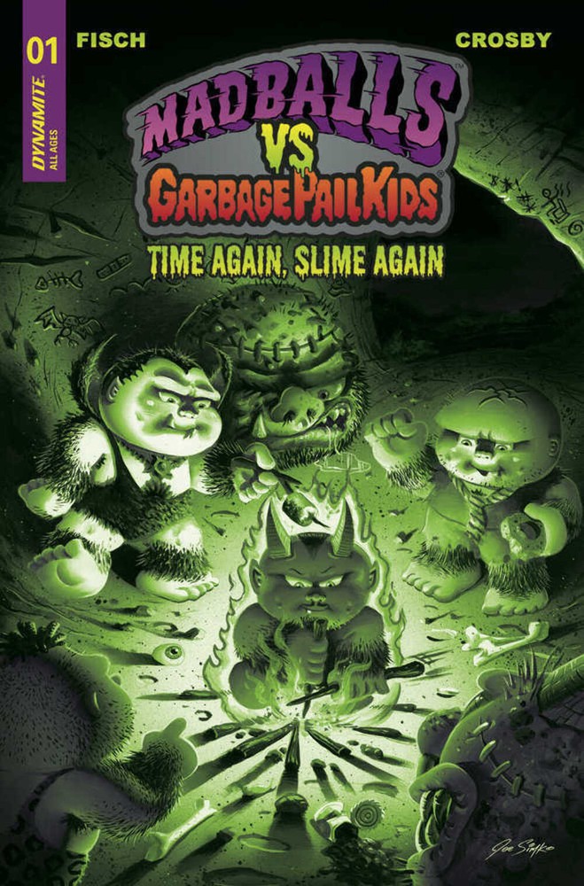 Madballs vs Garbage Pail Kids Time Again Slime Again #1 VFNM Dynamite FO