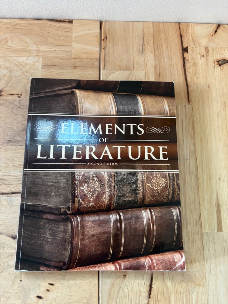 BJU Bob Jones Elements of Literature (Second Ed) Student Textbook - VERY GOOD