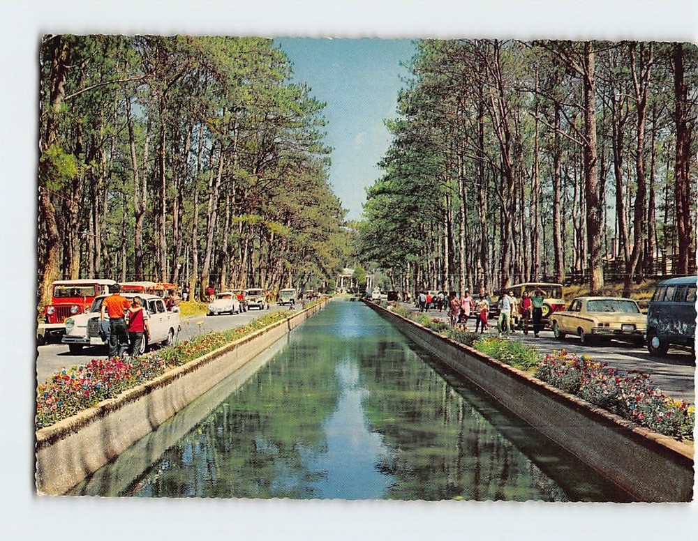 Postcard Wright Park Baguio Philippines
