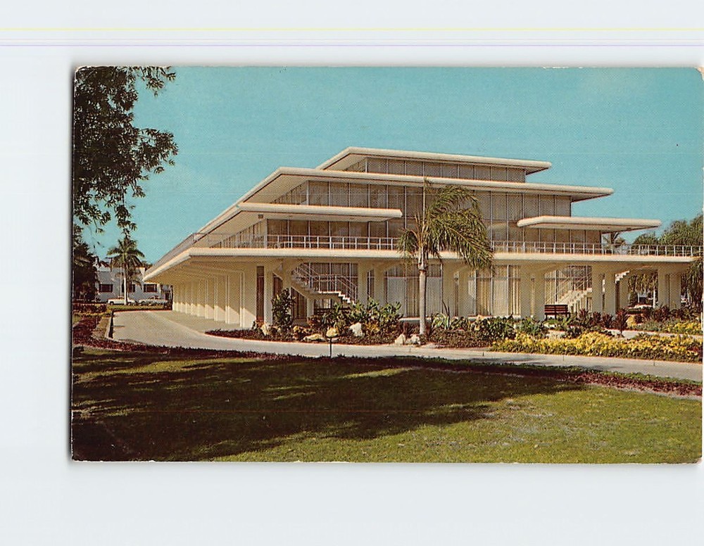 Postcard Municipal Auditorium Bradenton Florida USA