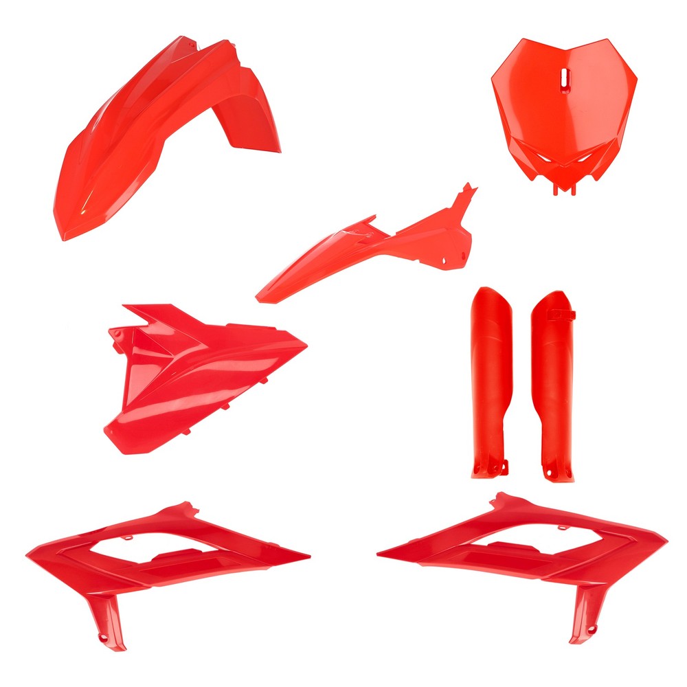 Acerbis Full Plastic Kit Red For Beta 300 RX 2023-2024, 450 RX 2024 2979660004