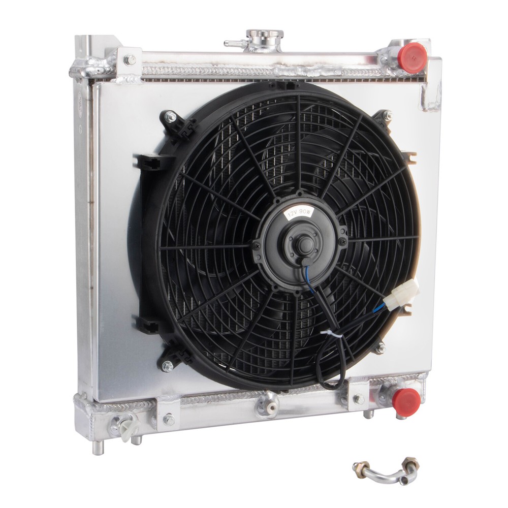 3 Row Radiator Shroud Fan Fits 1998-2017 Suzuki Sumurai Jimny JB G13B M13A 1.3L