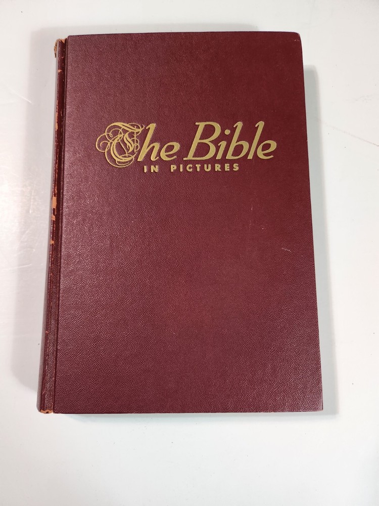 The Bible in Pictures Edited by Rev. Ralph Kirby 1952 Greystone Press HB