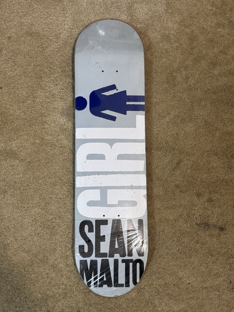 SUPER RARE 2008 Sean Malto’s First Pro Big Girl Series Skateboard Deck Size 8.0