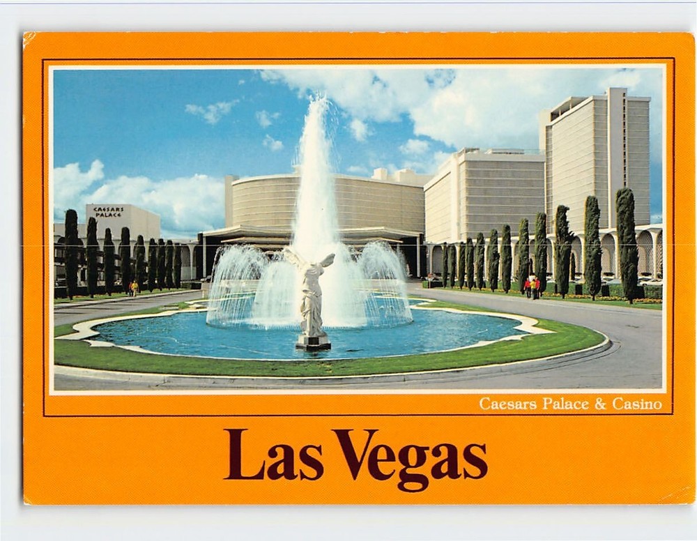 Postcard Caesars Palace & Casino Las vegas Nevada
