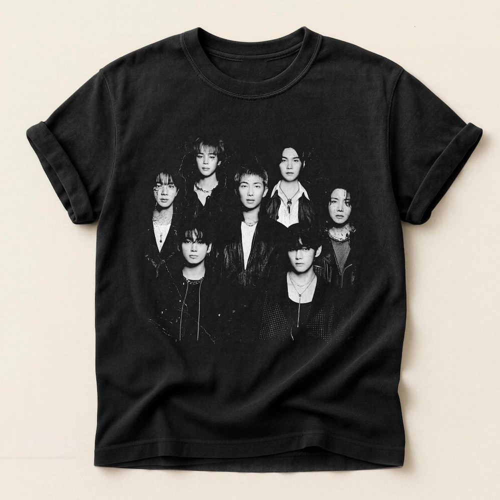 BTS Arirang World Tour 2026 T Shirt Bangtan K-Pop Concert Tee Unisex S-5XL