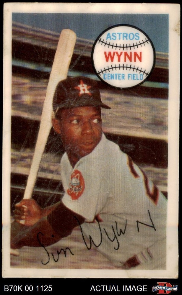 1970 Kellogg's #9 Jim Wynn Astros 4 - VG/EX