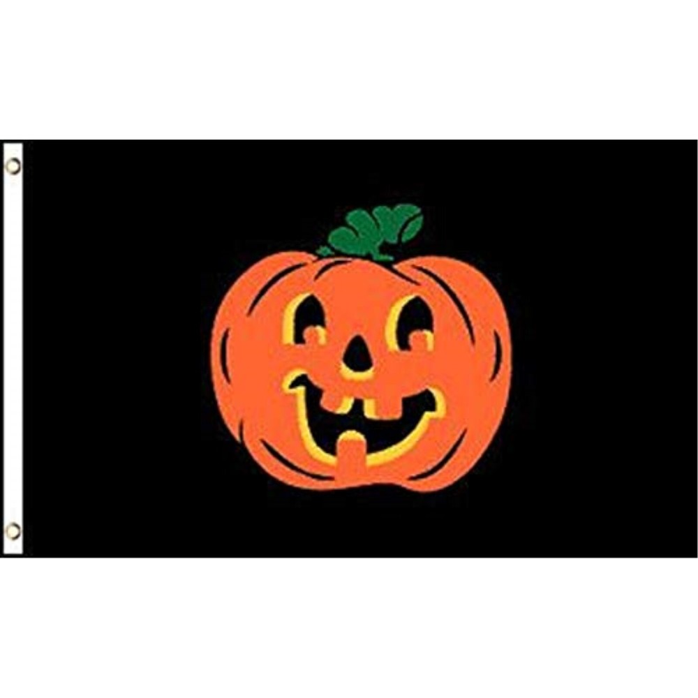 3x5 Halloween Pumpkin Flag Holiday Decoration Banner Party Pennant New Outdoor