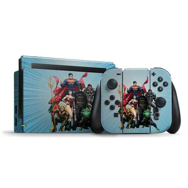 DC Comics Justice League Nintendo Switch Bundle Skin - Justice League New 52