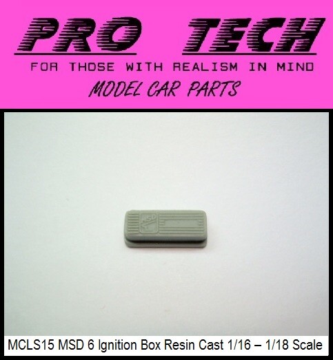 Масштаб 1:16-1:18 mcls 15 MSD6 зажигание коробка смола литые детали модель Lbr Pro Tech