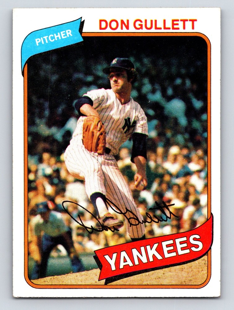 1980 Topps #435 Don Gullett