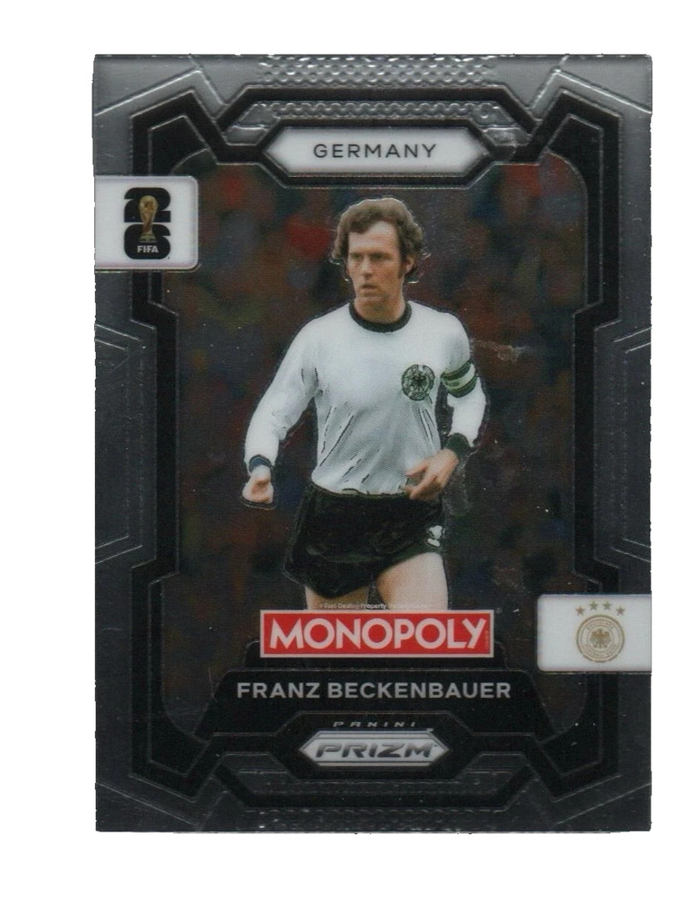 2026 Prizm Monopoly FIFA World Cup Soccer Franz Beckenbauer #60 Germany