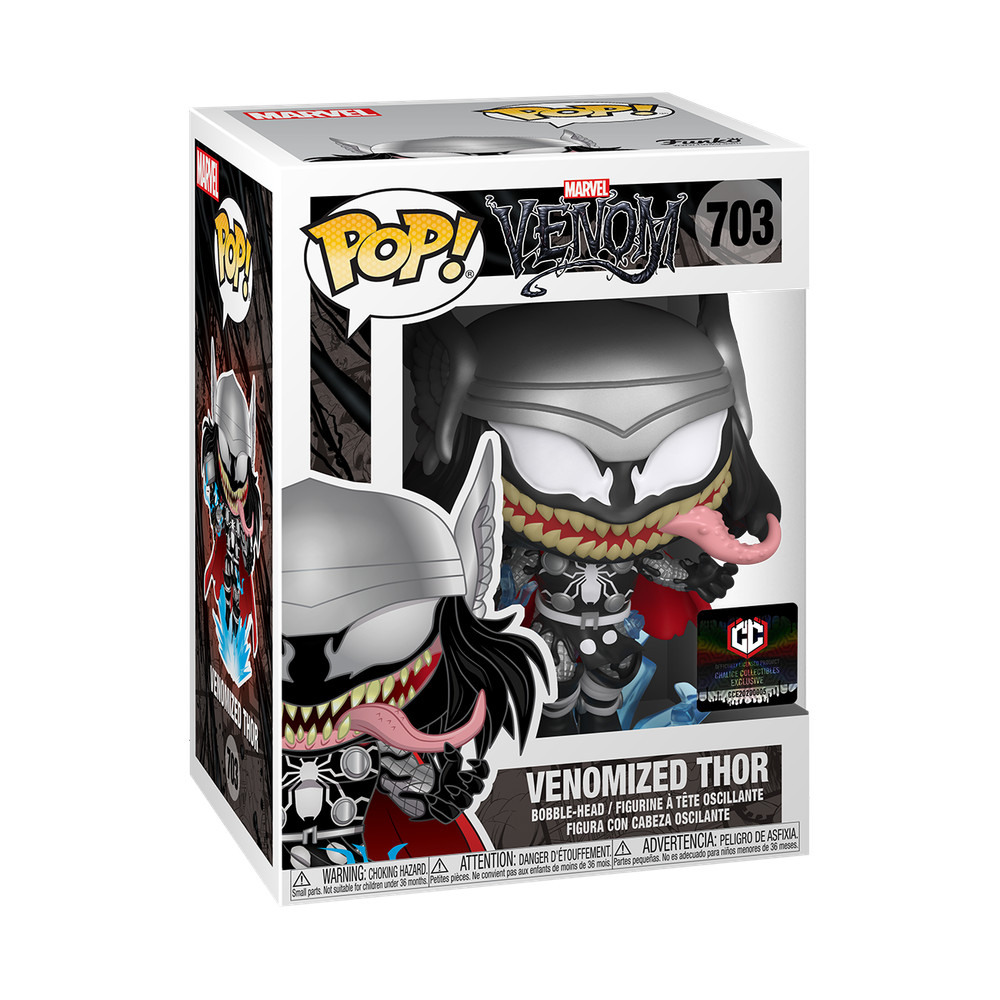 Funko Pop! Vinyl Marvel Venomized Thor Chalice Collectibles Exclusive #703