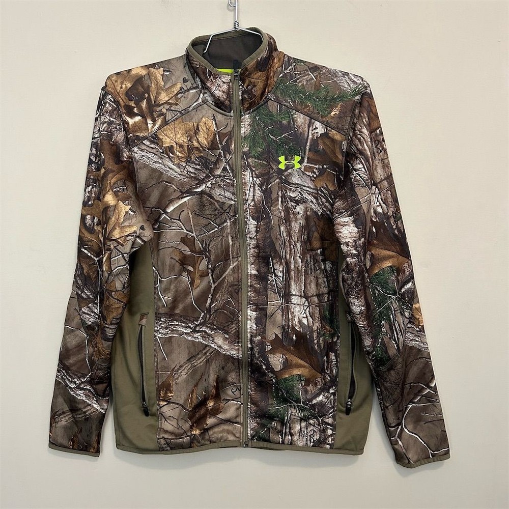 Under Armour Infrared Realtree M Camouflage Hunting Jacket Scent Control Fleece