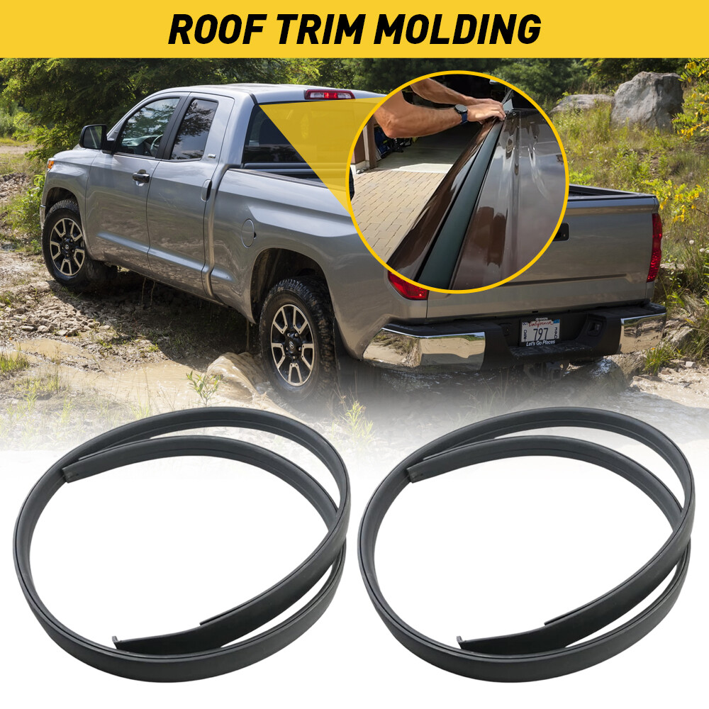 For TOYOTA 2007-2020 Tundra DOUBLE CAB Roof Drip Molding Right & Left 755520C050