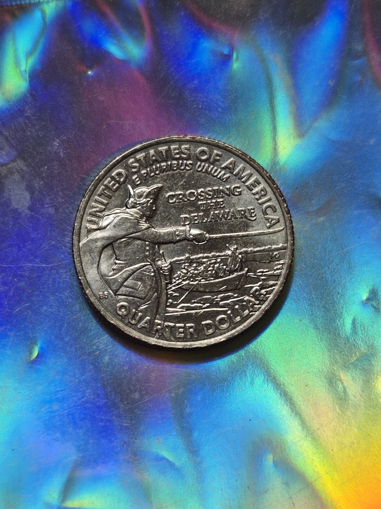 2021 D Washington Quarter Crossing The Delaware  *RARE*