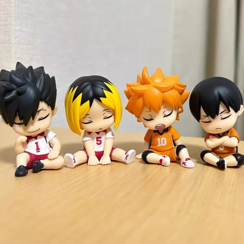 Haikyuu Blind Box Shoulder Lean Figure Random Kageyama Kenma Mini Anime Toy