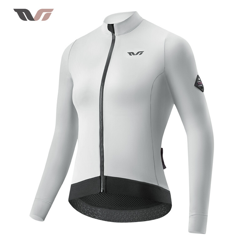 ROCKBROS Women Fleece Cycling Jersey Long Sleeves Thermal Top Clothing