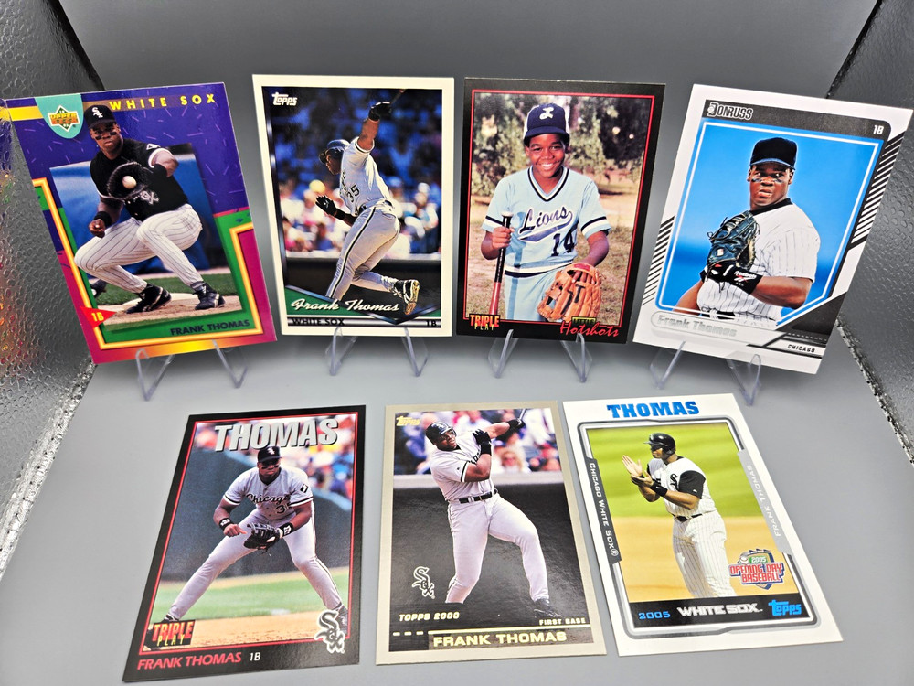 Topps 2005 Frank Thomas Chicago White Sox 6-Card Lot Donruss Upper Deck #18