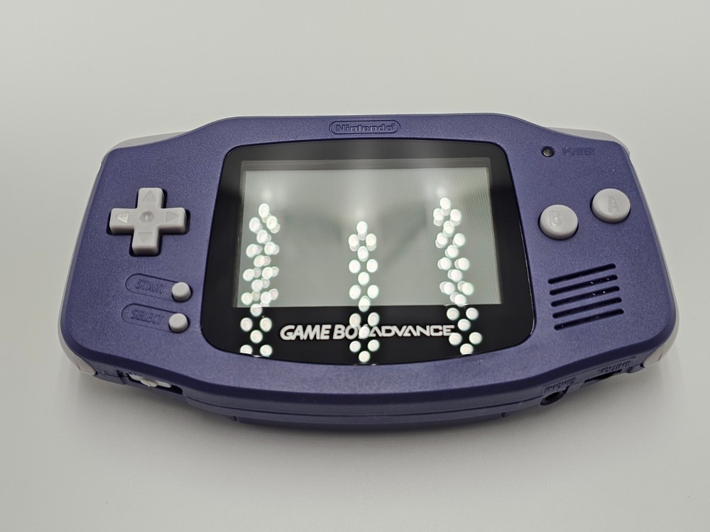 Nintendo Game Boy Advance Handheld Indigo Game Console AGB-001