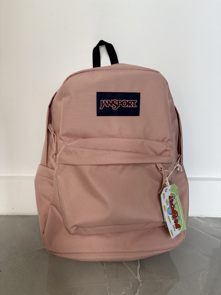 Jansport Superbreak Backpack Lightweight Durable Pink Brand New with Tags