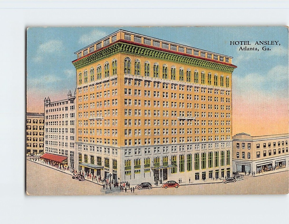 Postcard Hotel Ansley Atlanta Georgia USA