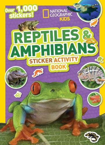 National Geographic Kids Reptiles and Amphibians Sticker Activity Bo (Paperback)Another great item from Rarewaves USA | Free delivery!