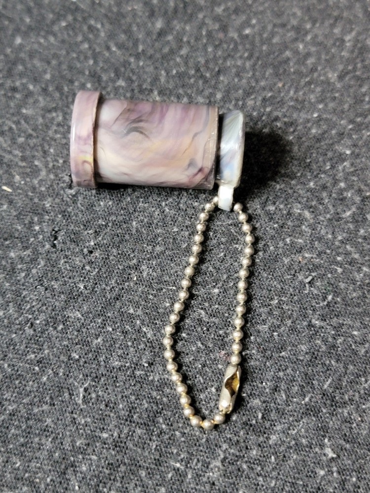 Vintage Peep Show Telescope Viewer Nude Lady Adult Model Novelty Risque Keychain