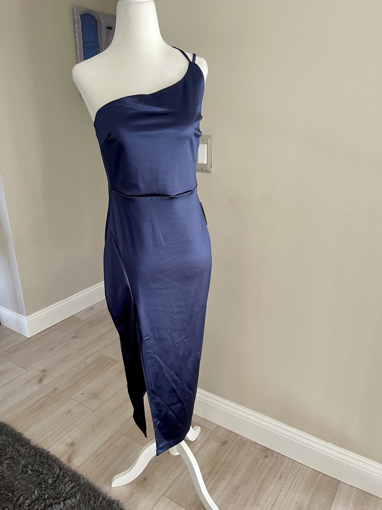 Windsor Women's Navy Midi Dress – Size Large – New With Tags!