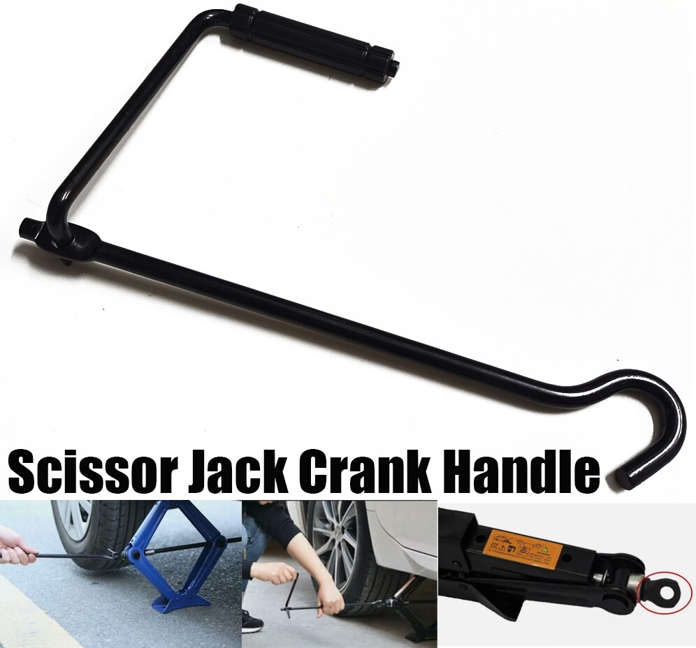 1Pcs Car Tire Wheel Lug Wrench Crank Speed Lift Rod Handle Tool For Scissor Jack