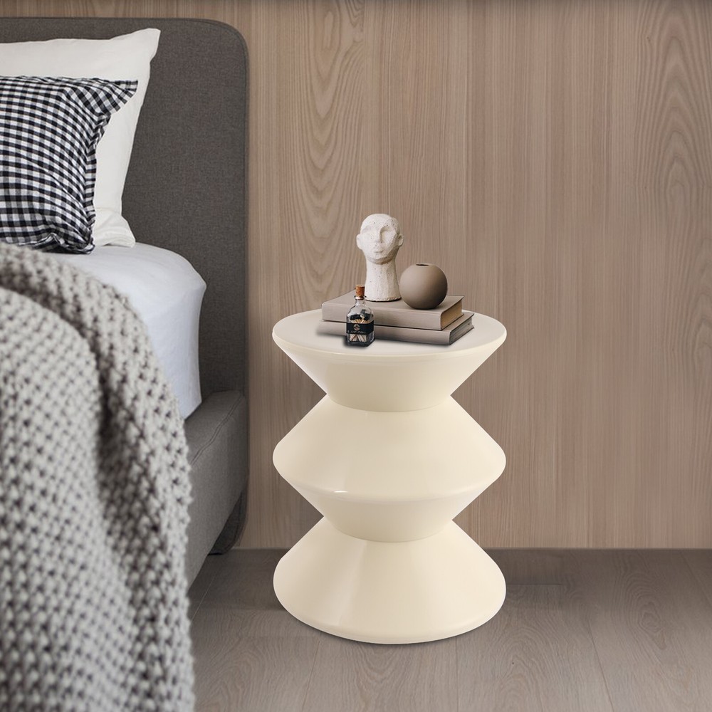 Modern Round Side Table for Sofa or Living Room