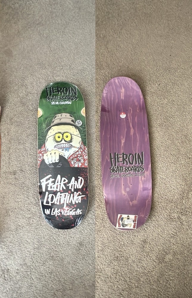 Heroin Skateboards • Fear And Loathing In Las Veggas • 10.4