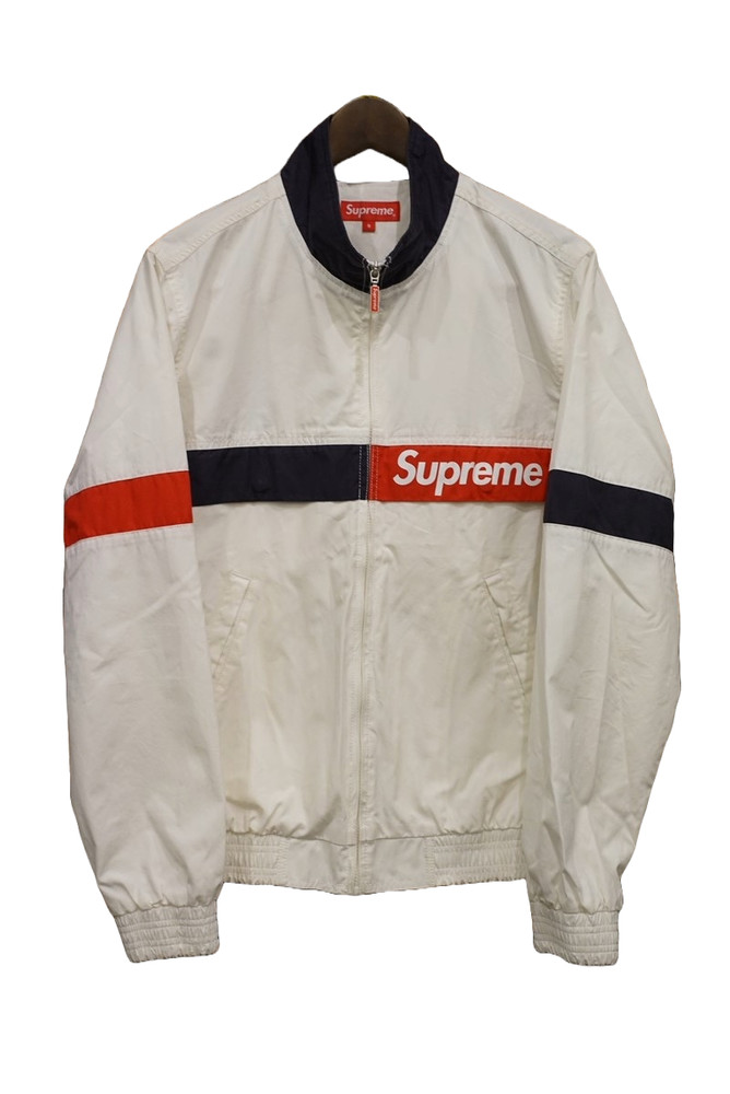 Supreme -  Court Jacket  (Red-White-Blue) - Size Medium
