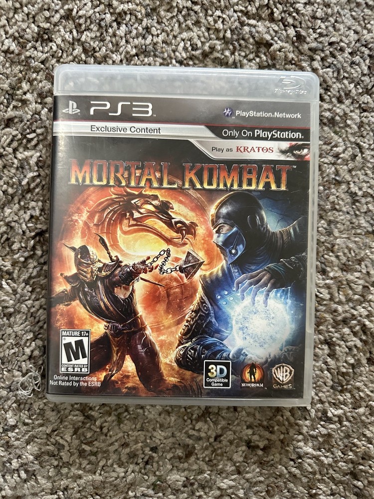Mortal Kombat PS3 (Sony PlayStation 3, 2011) CIB Complete