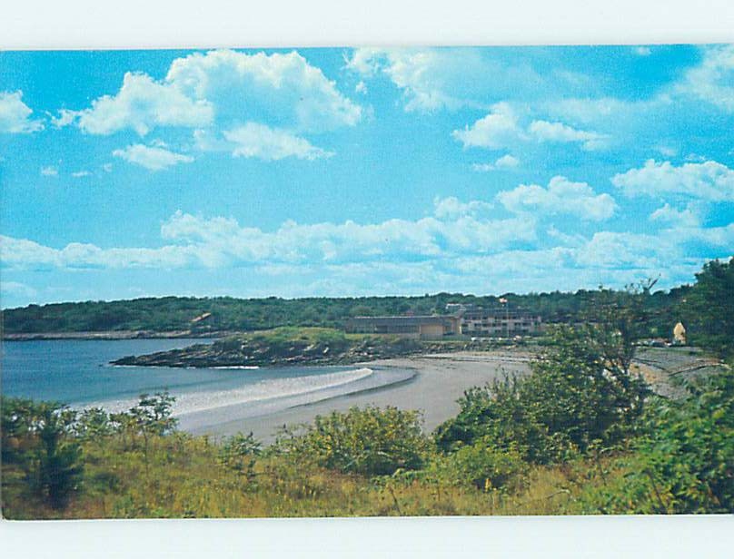Pre-1980 BEACH SCENE York Harbor Maine ME m/09 AE9298