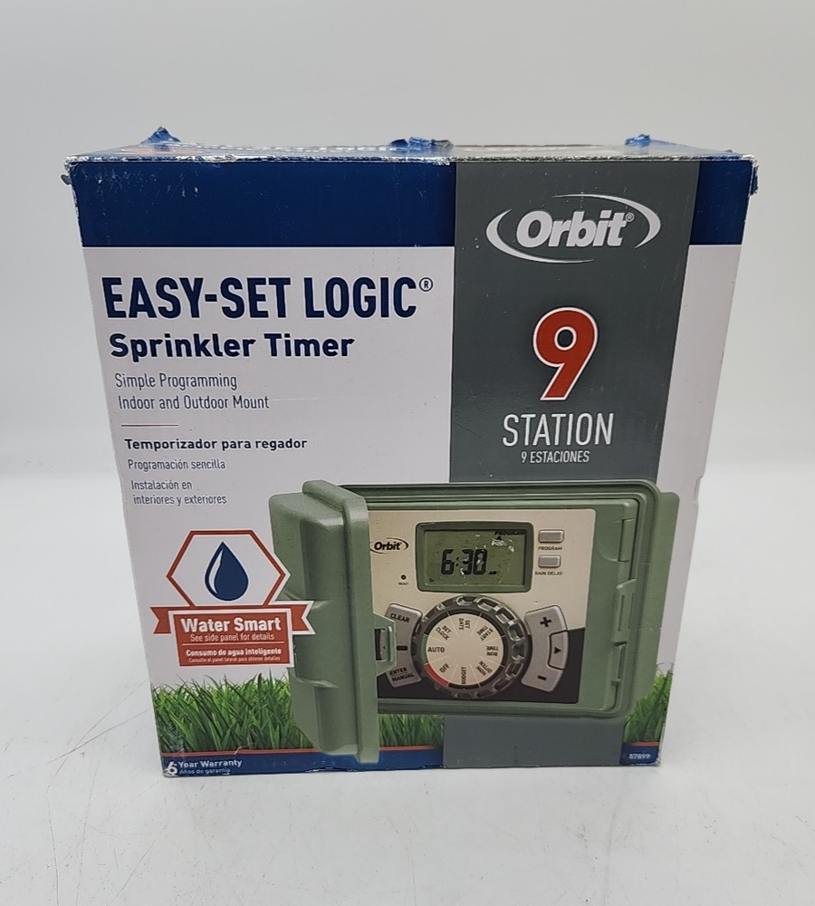 Orbit 9 Station Indoor Outdoor Sprinkler Timer Irrigation Controller with Key