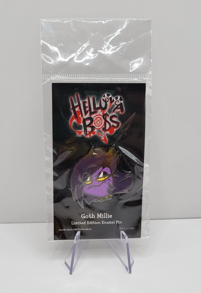 Helluva Boss Goth Millie Limited Edition Enamel Pin Vivziepop