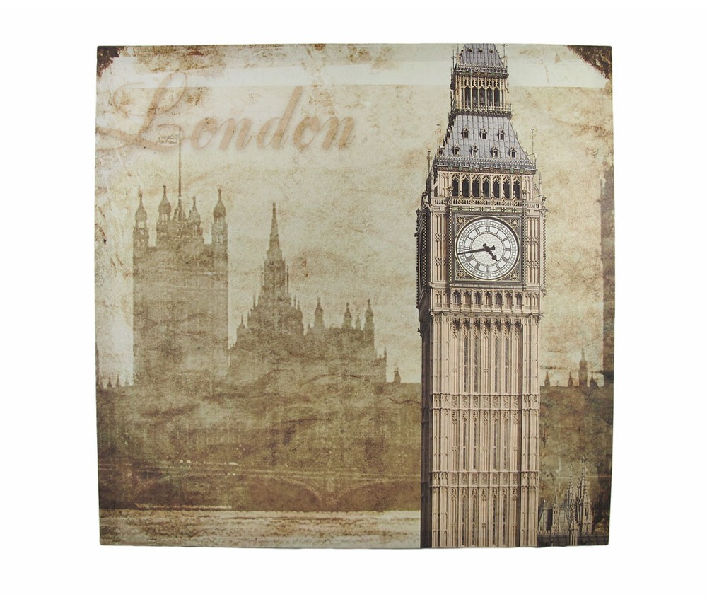 Zeckos London Parliament & Big Ben Canvas Wall Art Decor