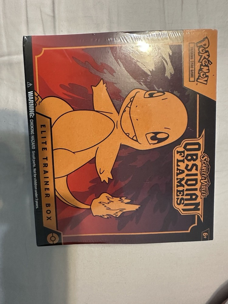Pokémon: Scarlet & Violet 3: Obsidian Flames Elite Trainer Box - 9 Packs