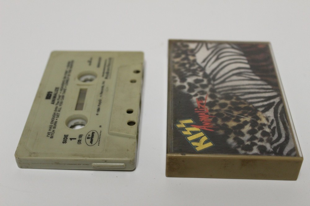 KISS Animalize Original Vintage Retro Cassette CS91