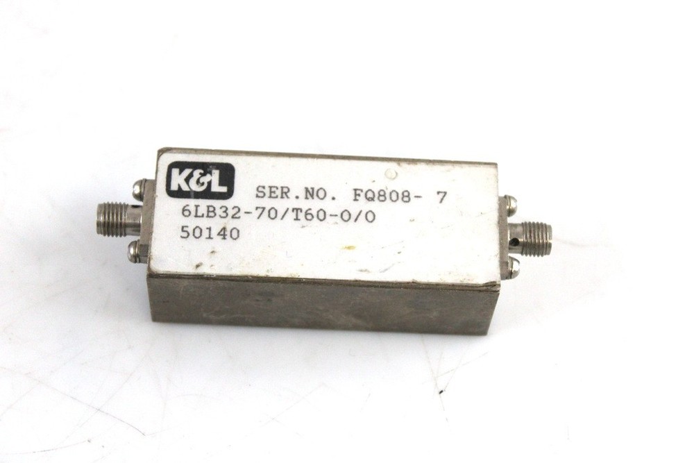 k&l  6lb32-70/t60-0/0 bandpass filter sma