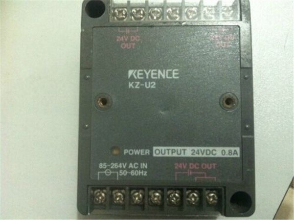 Used 1Pcs Power Supply Module KZ-U2 Keyence Plc Module rs