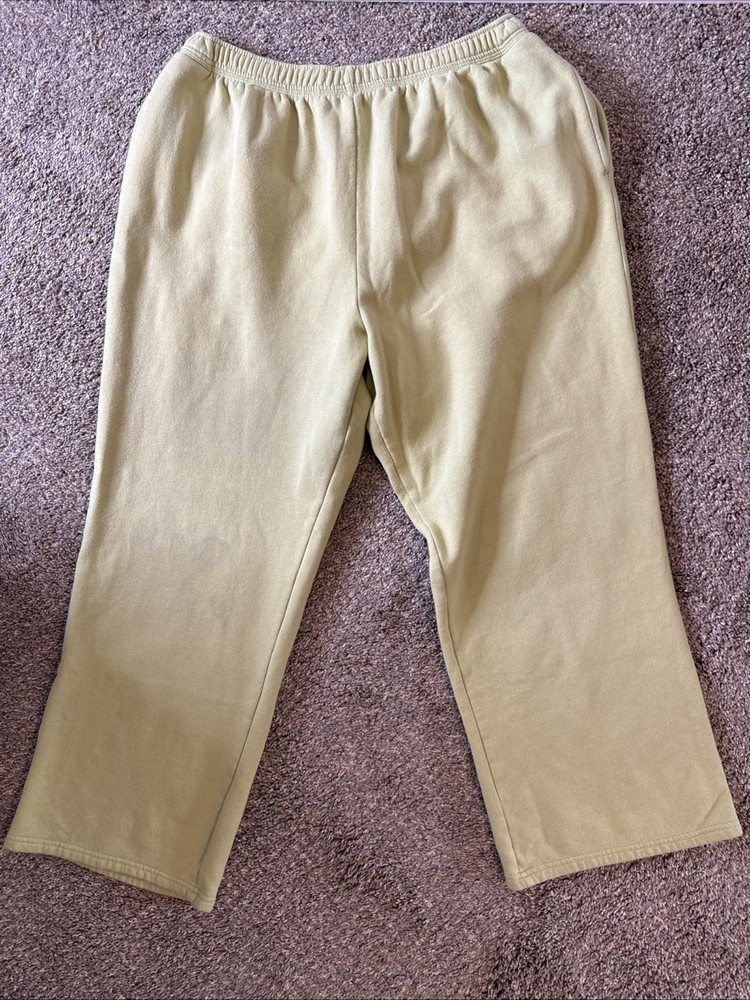 Joe Boxer Men's Green Jogger Sweat Pants Pockets Size XL