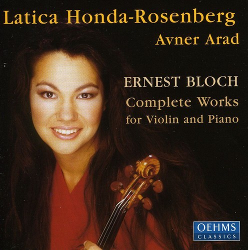 Bloch Complete Violin & Piano Works CD 2004 Honda-Rosenberg