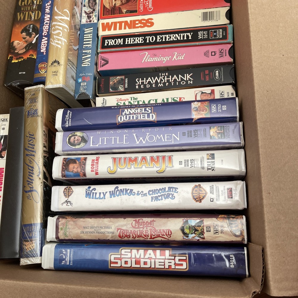 Lot of 35 VHS Tapes/Movies Collection Various Genre SOME SEALED!!!