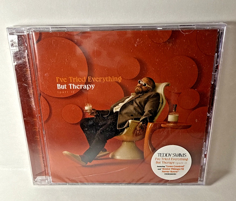 TEDDY SWIMS I'VE TRIED EVERYTHING BUT THERAPY, PT. 1 NEW CD Sealed Cracked Case