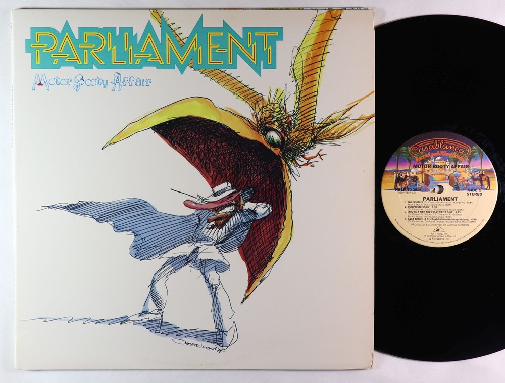 Parliament - Motor Booty Affair LP - Casablanca VG+