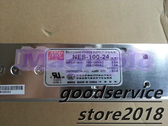 NEW Mean well Switching Power Supply NES-100-24 1PC